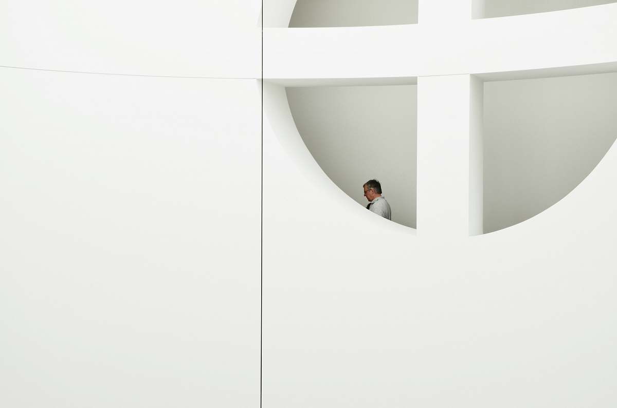 san francisco man near white window united states